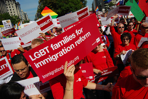 Binational LGBT couples win small victory