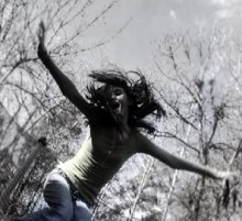 Girl falling Girl falling