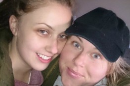 Alicia Hardesty and her fiance, Ashley