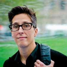 Graphic artist Alison Bechdel