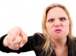 Angry woman