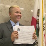 Transgender teen Ashton Lee