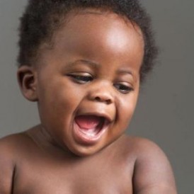 Happy smiling baby