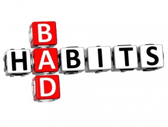 3D Bad Habits Crossword text