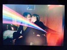 Miley Cyrus kissed a girl and she liked it Miley Cyrus and Cara Delevingne