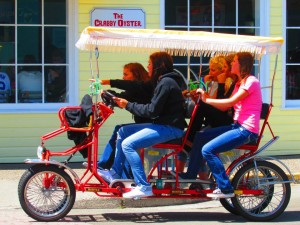 Grab the girls to peddle around Seaside at EDEN Pacific Northwest. (Photo: Courtesy of Eden Pacific Northwest)
