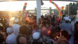 Girls set sail on the Chick Ahoy! Boat Cruise during Vancouver Pride Weekend 2012. (Photo: Courtesy of FlyGirl Productions)