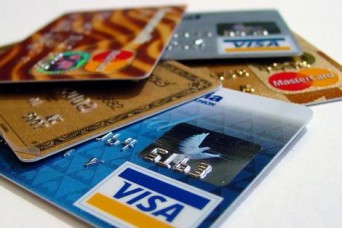 Pile of credit cards