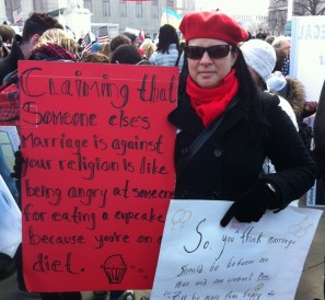 Pro equality sign
