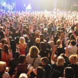 Concert crowd