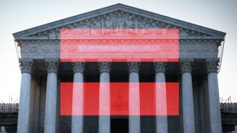 Supreme Court with equality symbol