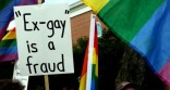 Ex gay is a fraud sign