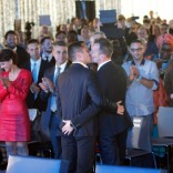 Vincent Autin and his fiance Bruno getting married