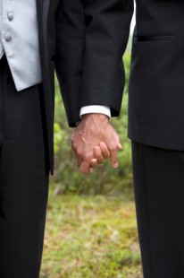Gay couple's wedding photo used in anit-LGBT campaign