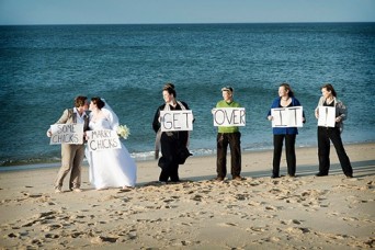 Some chicks marry chicks, get over it.