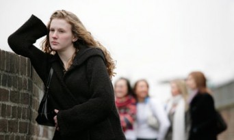 Girl being bullied