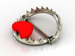 Heart in a bear trap