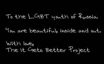 It Gets Better Project Russia