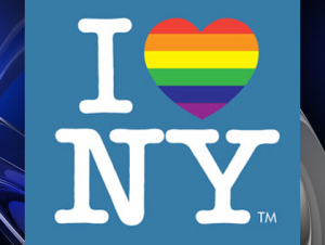 A logo from the New York's LGBT tourism website (Photo via: lgbt.iloveny.com)