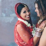 Lesbian wedding in India; Steph Grant, photographer