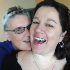 Jake, left, and Barbara.