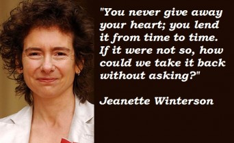 Jeanette Winterson quote