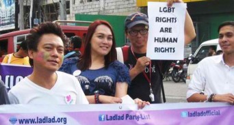 Members of the Phillipines' Ladlad party