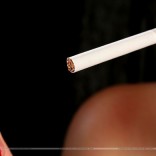 Woman with cigarette