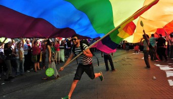LGBT celebration in New Dehli