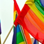 Rainbow flags