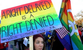 Kansas, South Dakota propose ways to continue anti-LGBT discrimination A right delayed is a right denied sign