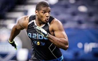 Michael Sam at NFL combine