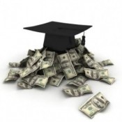 Money and graduation cap