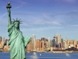 Statue of Liberty and NYC skyline
