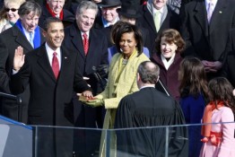 Barack Obama Is Sworn In As 44th President Of The United States