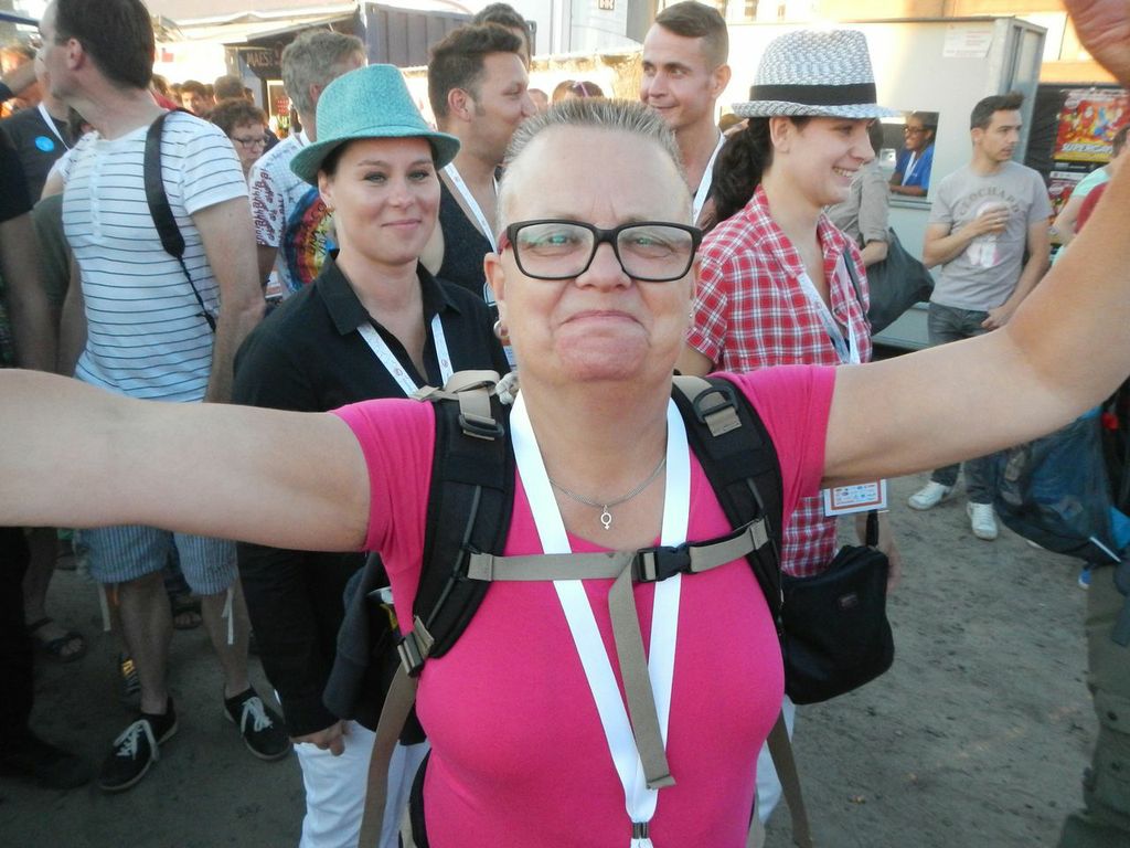 Participants at worldOutgames III in Antwerp
