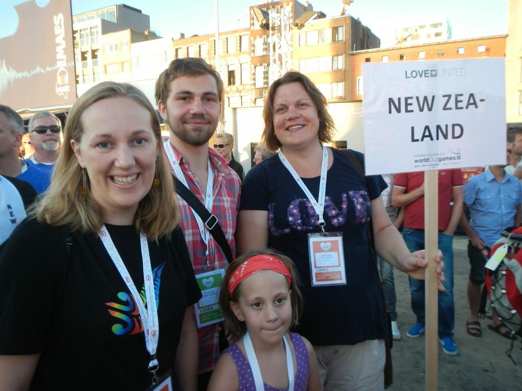 Participants at worldOutgames III in Antwerp