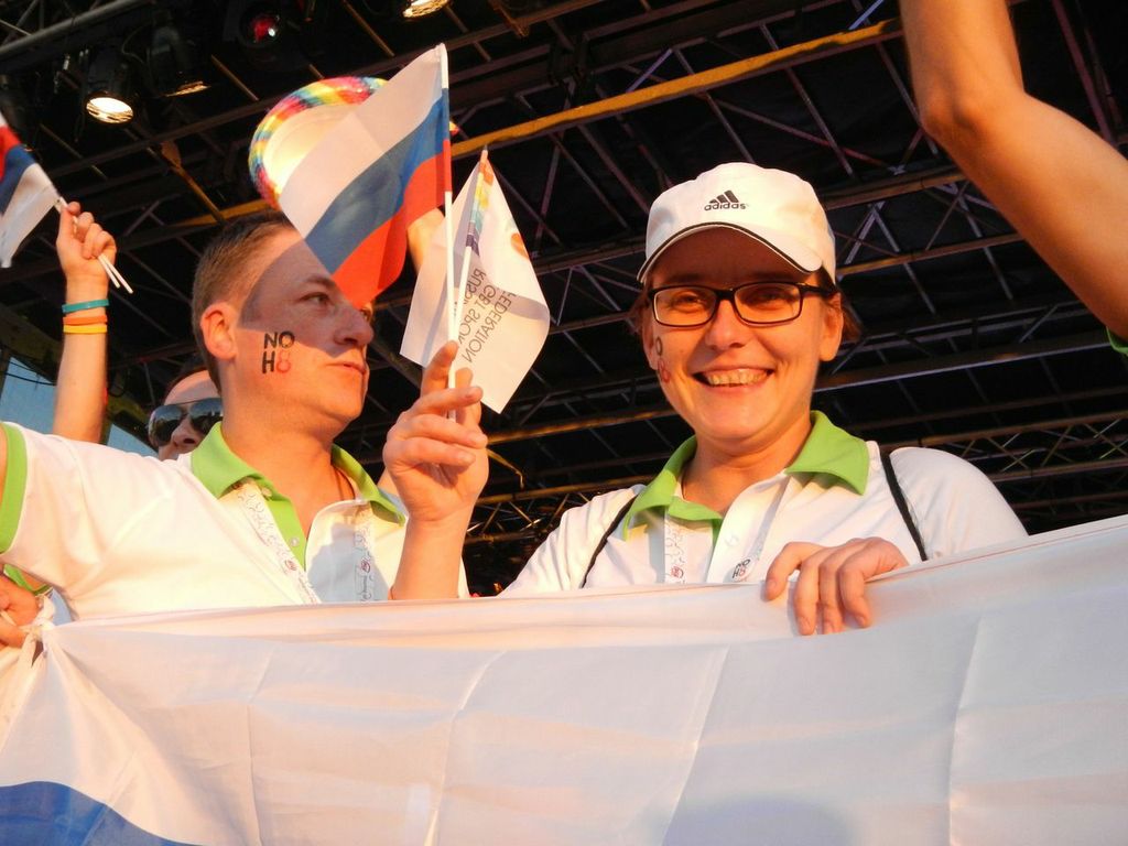 Participants at worldOutgames III in Antwerp