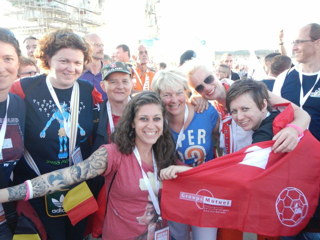 Participants at worldOutgames III in Antwerp