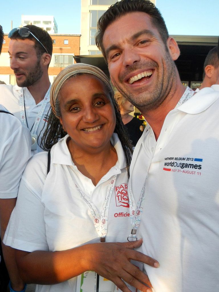 Participants at worldOutgames III in Antwerp