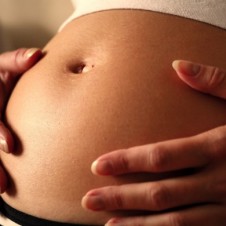 Pregnant belly