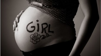 Pregnant belly