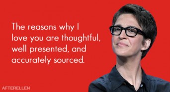 Rachel Maddow Valentine