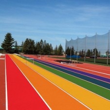 rainbow track