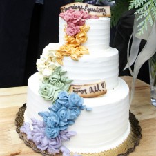 rainbowweddingcake