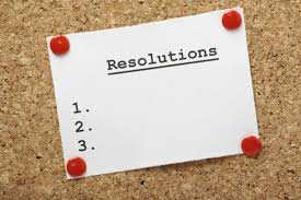 new years resolutions