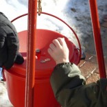 Salvation Army red bucket