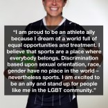 Soccer player Sarah ‘Huffy’ Huffman comes out Sarah Huffman