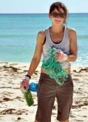 Shannon Wentworth: Making the world a very Sweet place Sweet's Shannon Wentworth cleaning up a beach