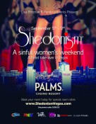 Shedonism 2013 flyer